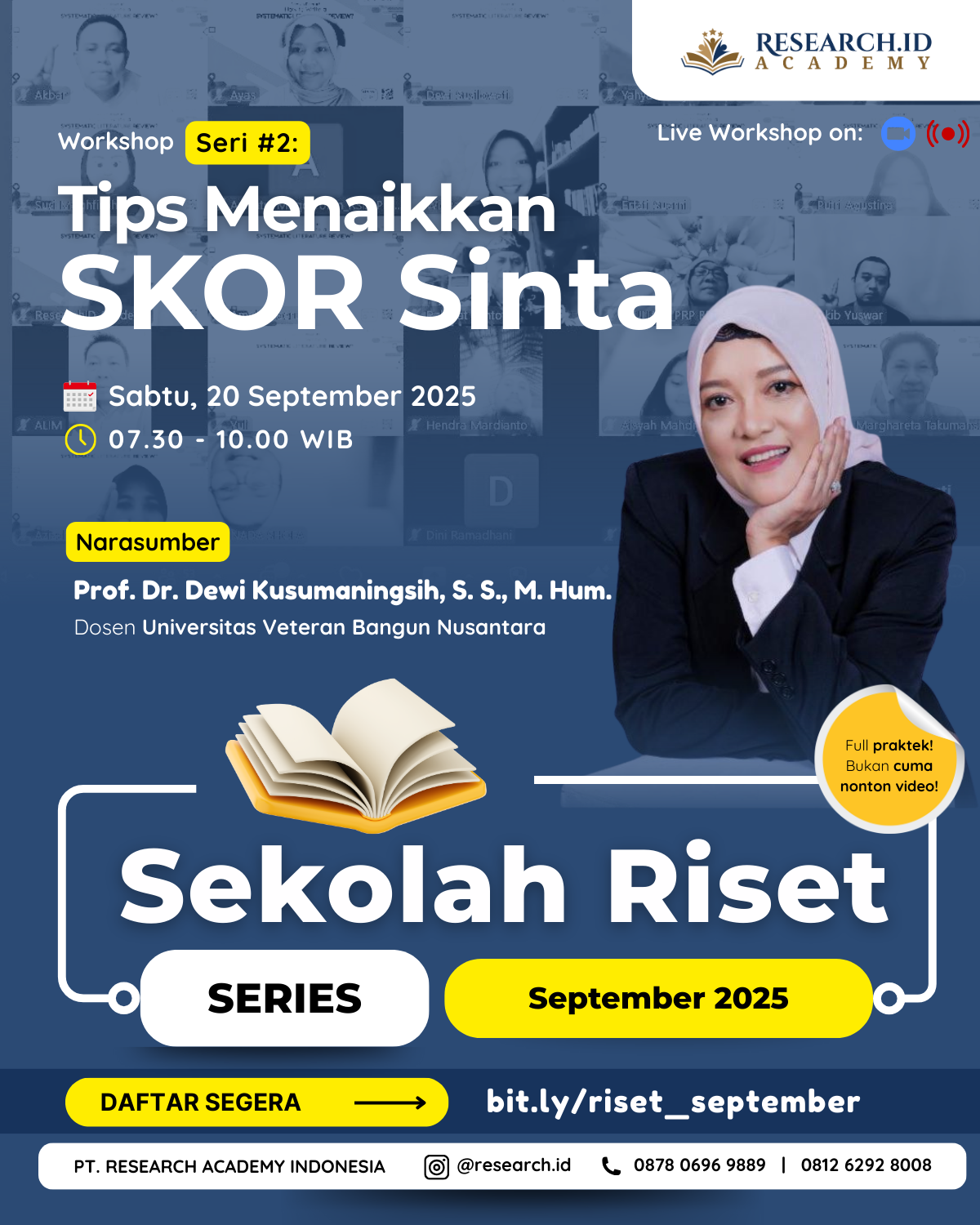 Prof. Dr. Dewi Kusumaningsih, S.S., M. Hum.