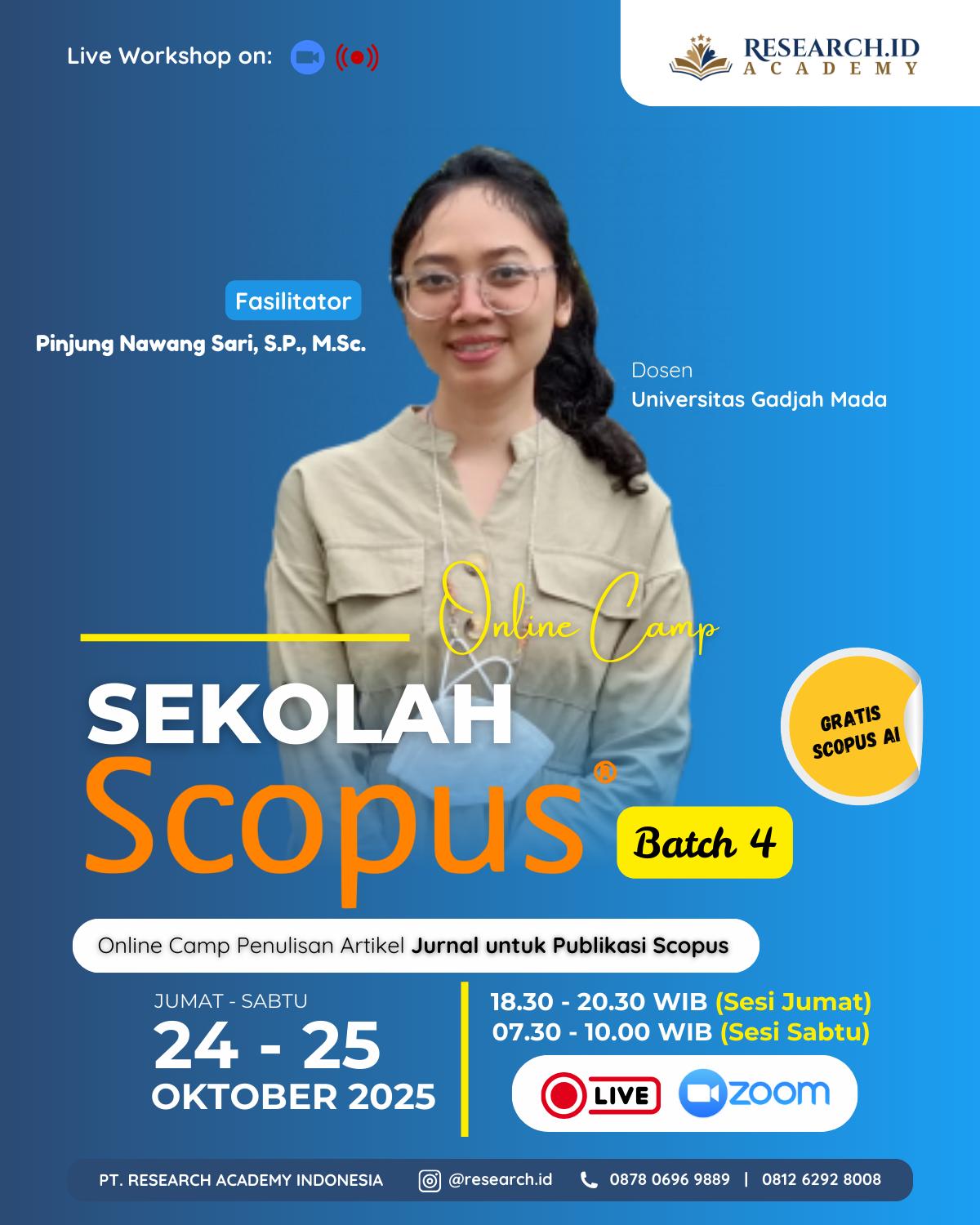 Pinjung Nawang Sari, S. P., M. Sc.