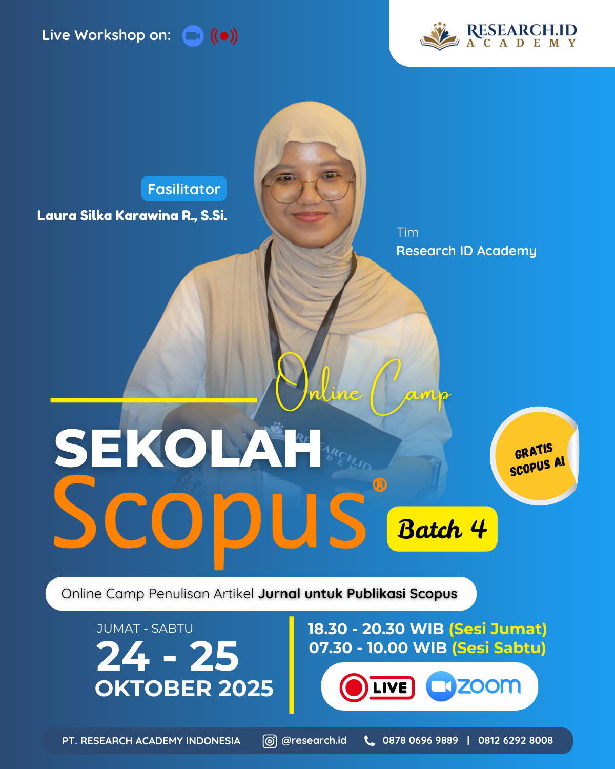 Laura Silka Karawina Rokhmat, S. Si.